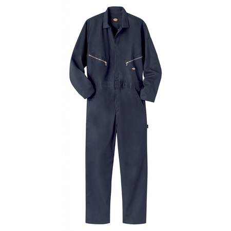 WORKWEAR OUTFITTERS Dickies Deluxe Blended Coverall Dark Navy, 4XL 4779DN-RG-4XL